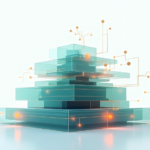 Strategic healthcare AI governance framework abstract illustration