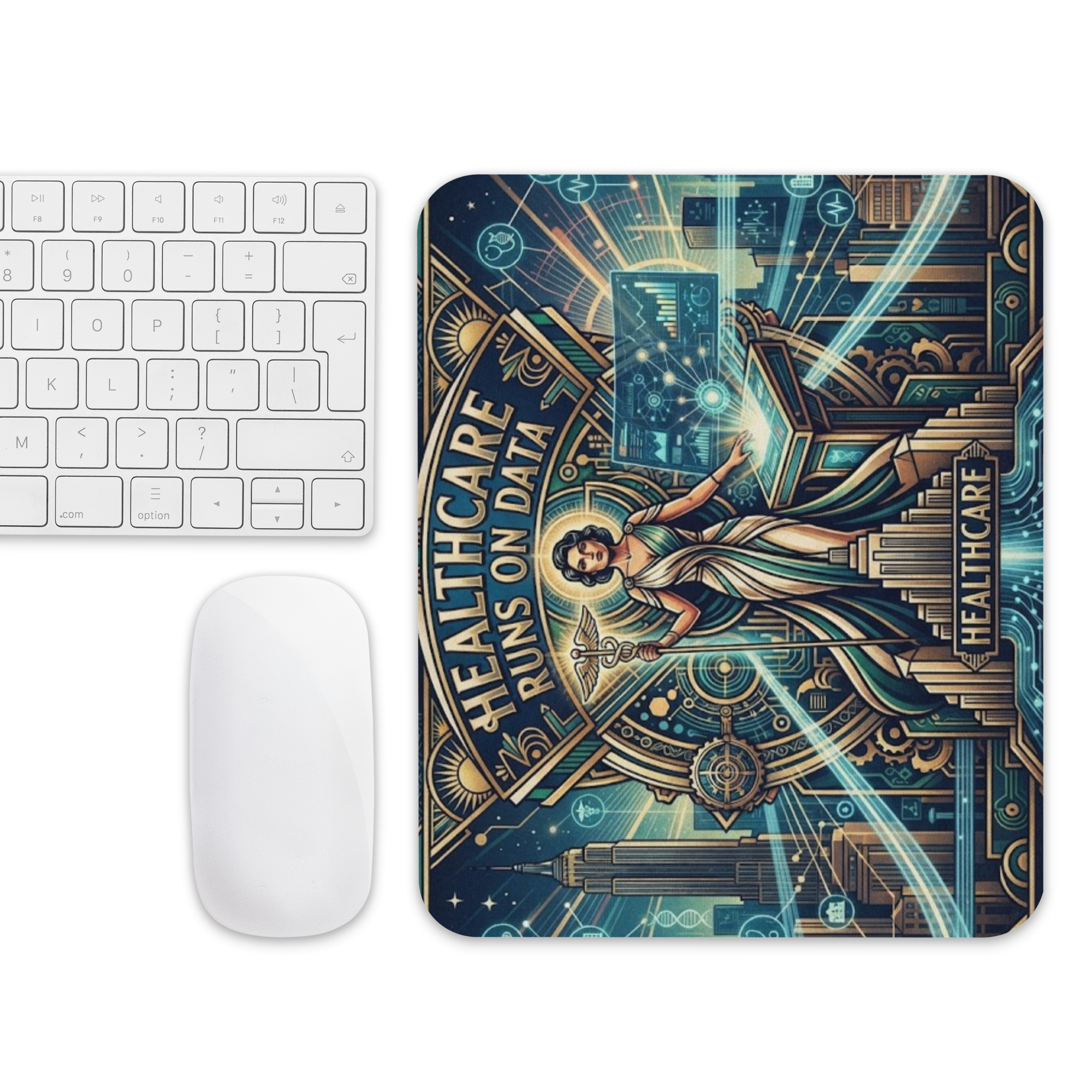 Mouse pad: "Healthcare Runs On Data" - Image 3